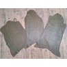 3 peaux de cuir stretch identiques - Olive - Bonne affaire