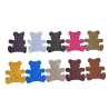Lot surprise morceaux de cuir - forme ourson - Cuir en Stock
