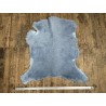 Peau de mouton lainée frisée bleu ciel – Dos velours – Qualité italienne – Série limitée - Cuir en Stock