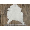 Peau de mouton lainée frisée blanc – Dos velours – Qualité italienne – Série limitée - Cuir en Stock