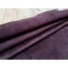 Veau velours - Bordeaux - Cuir en Stock