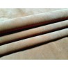 Peau de veau velours - SABLE - Cuir en Stock