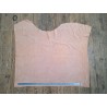 Peau de veau velours - PECHE - Cuir en Stock