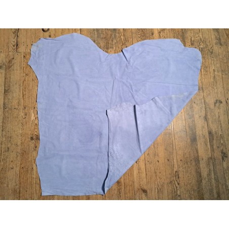 Peau de veau velours - LILAS - Cuir en Stock