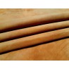 Peau de veau velours - ORANGE POUDRE - Cuir en Stock