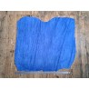 Peau de veau velours - BLEU DENIM - Cuir en Stock
