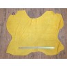 Peau de veau velours - JAUNE - Cuir en Stock