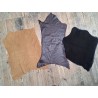 Lot de 3 peaux de cuir stretch - vêtements - Cuir en Stock