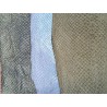 Lot de 3 peaux de cuir de saumon - Vert/jaune - Cuir en stock