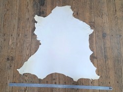 Peau de cuir de chèvre - naturel - tannage écologique - Cuir en Stock