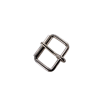 Boucle de ceinture à rouleau - Nickelé - 25mm - Cuir en Stock
