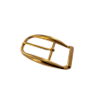 Boucle demi-ovale - Laiton - 25 mm - Cuir en Stock