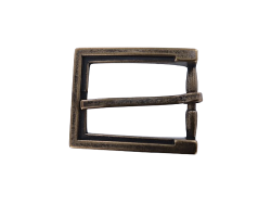 Boucle de ceinture rectangulaire - Bronze - 30 mm