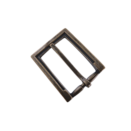 Boucle de ceinture rectangulaire - Bronze - 30 mm