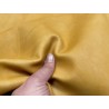 Flanc de vache – Cuir couleur miel – Tannage minéral – Souple & élastique - 2ᵉ choix - Cuir en Stock