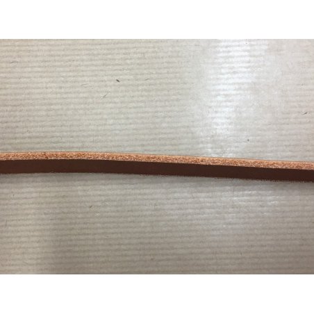 bande sangle de cuir tannage pur végétal cognac brun Cuirenstock