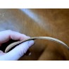 Bande de cuir velours - BRUN LIEGE- Cuir en Stock