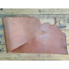Bande de collet tannage végétal - Noisette - Cuir en Stock