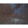 Grande peau de cuir de galuchat véritable - Marron foncé