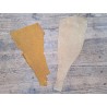 lot perche du nil - jaune moutarde/vert amande irisé or - cuir en stock