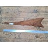cuir cabillaud - poisson - maroquinerie - brun mat - Cuirenstock