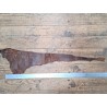 cuir cabillaud - poisson - maroquinerie - noisette- cuir en stock