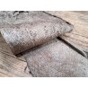 cuir cabillaud - poisson - maroquinerie - taupe - cuirenstock