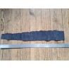 Peau de crocodile bleu marine mat - Cuir en Stock
