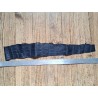 Peau de crocodile bleu marine mat - Cuir en Stock