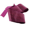 Peau de cuir de serpent cobra cirée - Aubergine - Cuir en Stock