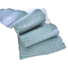 Peau de cuir de serpent - Bleu dragée - Cuirenstock