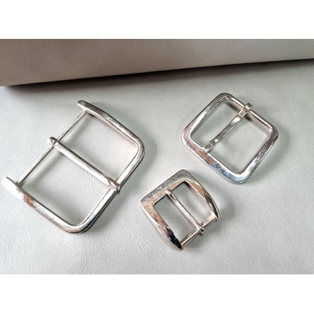 LOT de 3 boucles de ceinture - i - Cuirenstock
