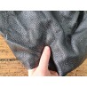 Chutes de morceaux de cuir de cerf - noir - bijoux - accessoires - maroquinerie - cuir en stock