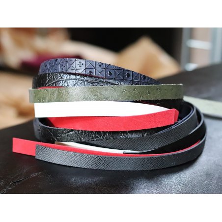 lot 6 bandes de cuir  cuirenstock