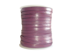 Lanières de cuir - 5mm - Violet - Cuirenstock