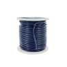 Lacet de cuir rond - Bleu marine - accessoire ou bijou - Cuir en Stock