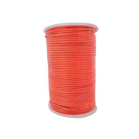 Fil coton ciré - Rouge