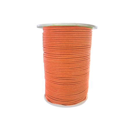 Fil coton ciré - Orange