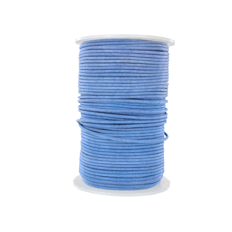 Fil coton ciré - Bleu denim