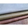 Lot de 3 peaux de cuir stretch - diverses couleurs - Cuir en Stock