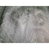 Demi peau de veau noir - graffiti - maroquinerie - Cuir en Stock