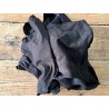 chutes de cuir d'agneau velours  - Café - cuirenstock