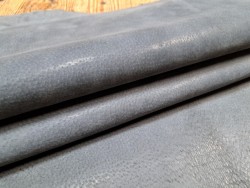 Peau de cuir de porc gris classique - maroquinerie - Cuir en stock
