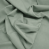 Grand morceau de cuir de veau lisse - Vert de gris - B - Cuir en Stock
