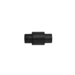 Attache magnétique T pour bracelets - Noir - 6mmx20mm - Cuirenstock