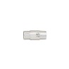 Attache magnétique petit T - Nickelé - 6mmx18mm - Cuirenstock