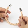 Attache magnétique pivotant T - Nickelé - 8mmx20mm - Cuirenstock