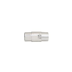 Attache magnétique pivotant T - Nickelé - 8mmx20mm - Cuirenstock