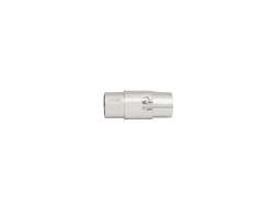 Attache magnétique pivotant T - Nickelé - 8mmx20mm - Cuirenstock