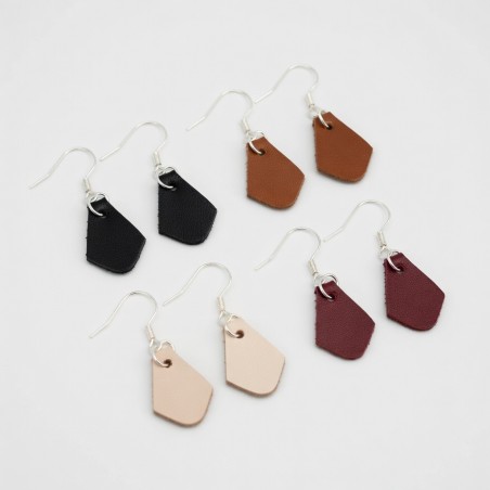Lot de 2 crochets de Boucles d’Oreilles - Nickelé - Cuirenstock